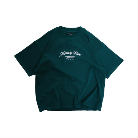 SCRIPT TEE EMERALD